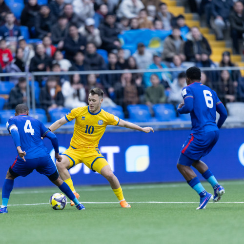 Фоторепортаж с матча Казахстан – Намибия в рамках FIFA Series