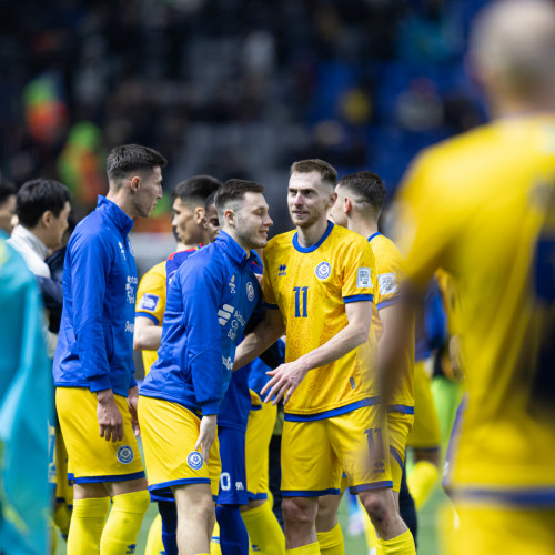 Фоторепортаж с матча Казахстан – Намибия в рамках FIFA Series