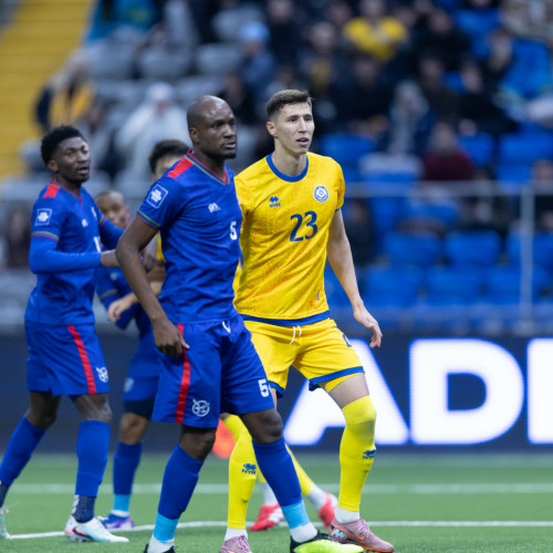 Фоторепортаж с матча Казахстан – Намибия в рамках FIFA Series