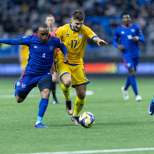 Фоторепортаж с матча Казахстан – Намибия в рамках FIFA Series