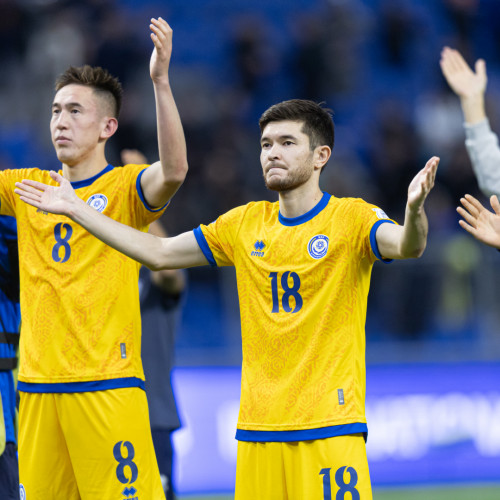 Фоторепортаж с матча Казахстан – Намибия в рамках FIFA Series
