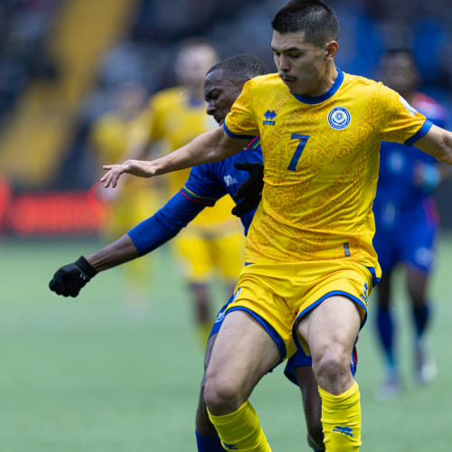 Фоторепортаж с матча Казахстан – Намибия в рамках FIFA Series