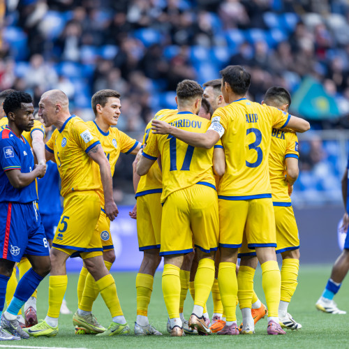 Фоторепортаж с матча Казахстан – Намибия в рамках FIFA Series