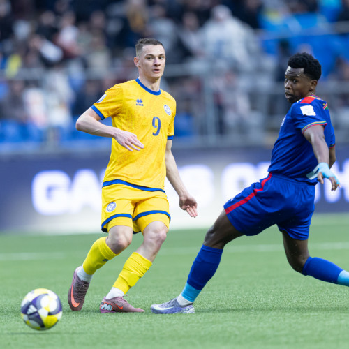 Фоторепортаж с матча Казахстан – Намибия в рамках FIFA Series