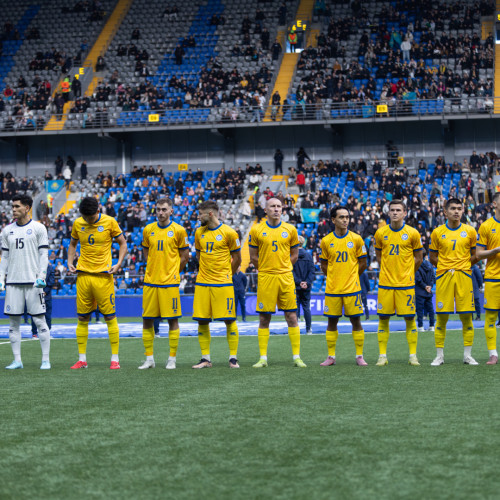 Фоторепортаж с матча Казахстан – Намибия в рамках FIFA Series
