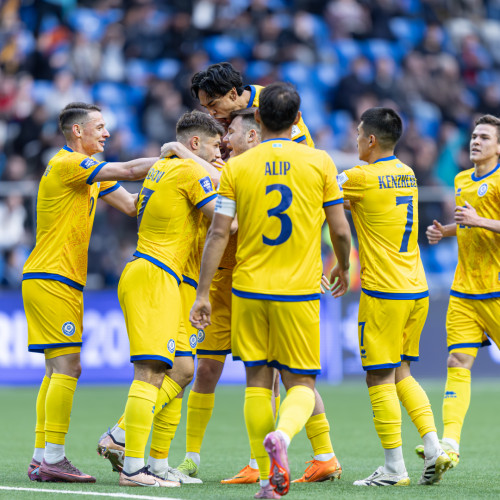 Фоторепортаж с матча Казахстан – Намибия в рамках FIFA Series