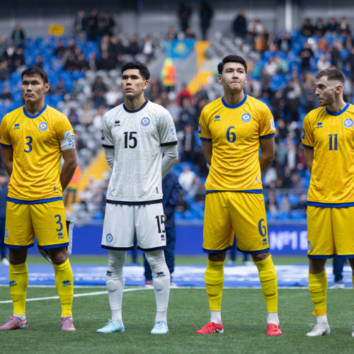 Фоторепортаж с матча Казахстан – Намибия в рамках FIFA Series