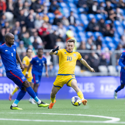 Фоторепортаж с матча Казахстан – Намибия в рамках FIFA Series