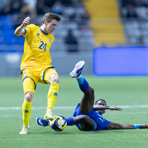 Фоторепортаж с матча Казахстан – Намибия в рамках FIFA Series