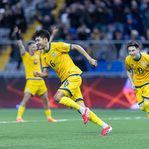 Фоторепортаж с матча Казахстан – Намибия в рамках FIFA Series