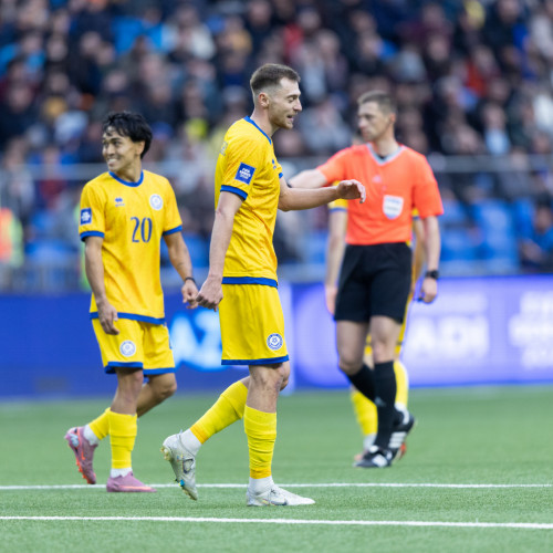 Фоторепортаж с матча Казахстан – Намибия в рамках FIFA Series