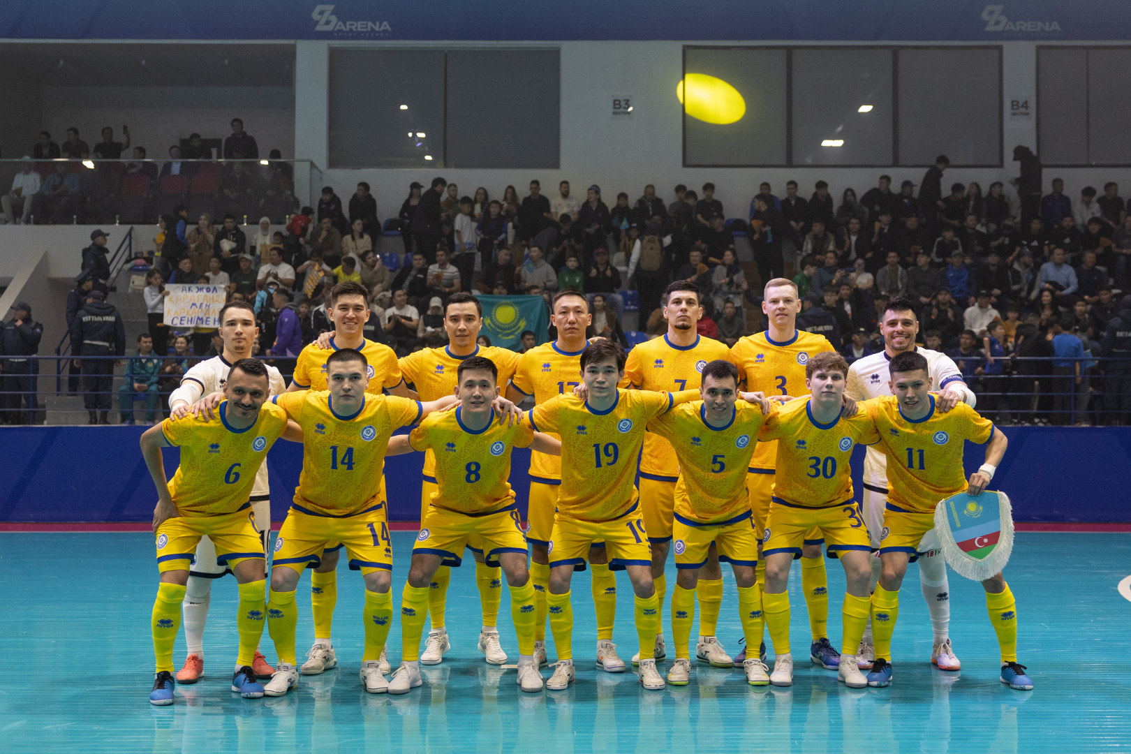 Футзалдан Қазақстан құрамасы Ақтауда Әзербайжанды ірі есеппен жеңді