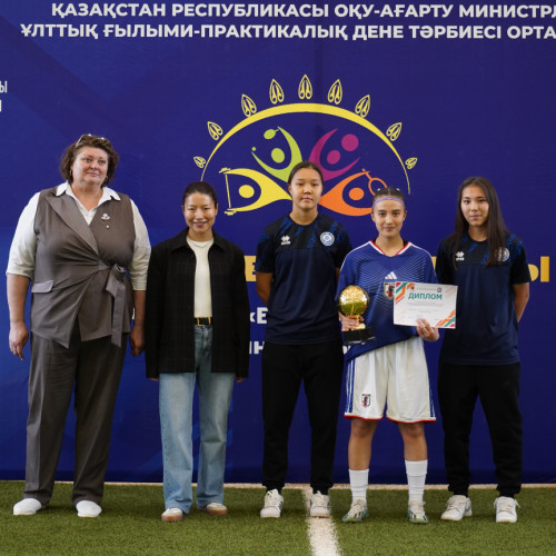 Іле ауданының командасы - «Былғары доп» ұлттық мектеп лигасының чемпионы