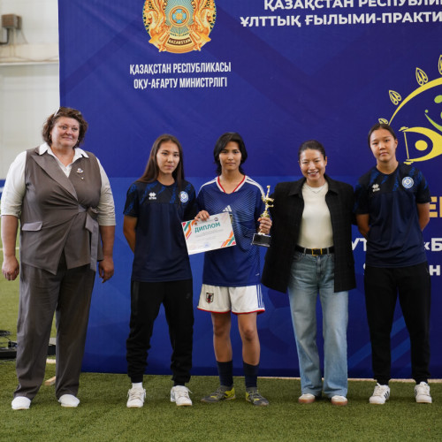 Іле ауданының командасы - «Былғары доп» ұлттық мектеп лигасының чемпионы