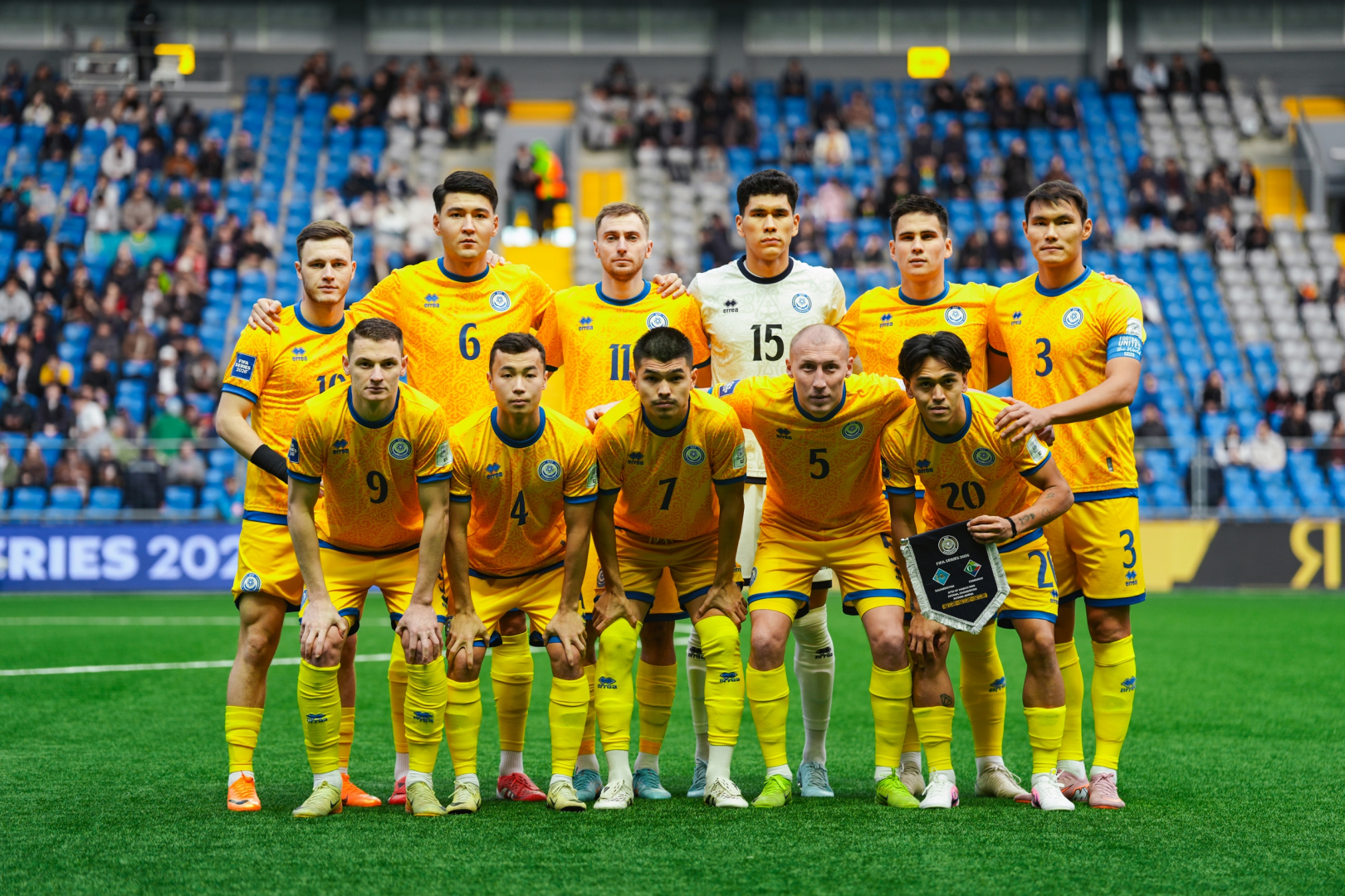 Extended Kazakhstan Squad Named for Matches Against Armenia and Hungary
