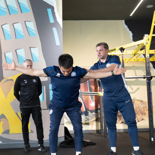 Қазақстанда тұңғыш рет УЕФА-ның «Fitness B» бағыты бойынша дене даярлығы бапкерлерін даярлау курсы басталды