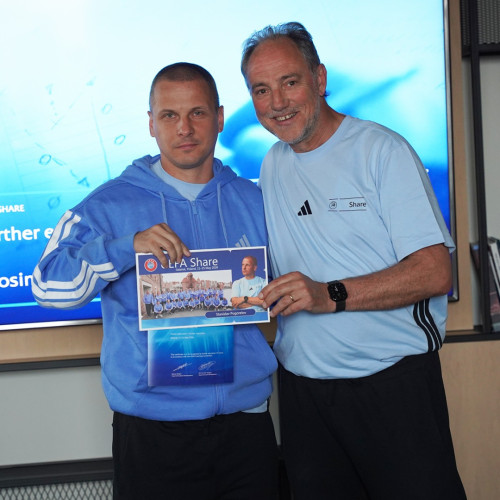 ҚФФ өкілдері Польшадағы UEFA Share білім беру семинарына қатысты