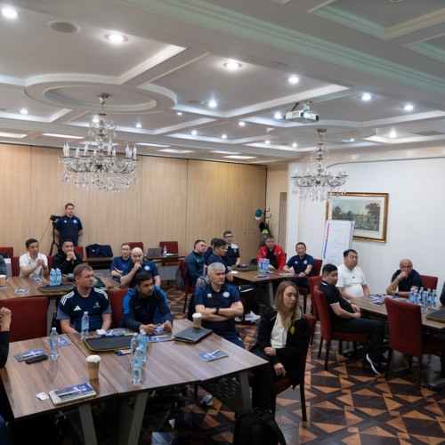 Астанада UEFA A Elite Youth курсының алғашқы модулі аяқталды