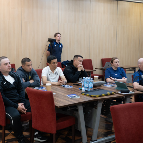 Астанада UEFA A Elite Youth курсының алғашқы модулі аяқталды