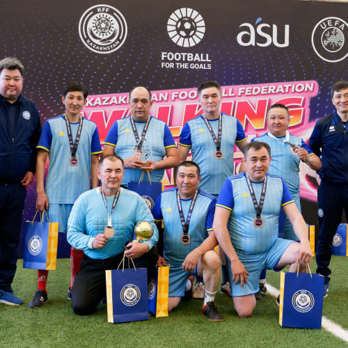 Елордада Walking Football Challenge «Астана Аңыздары» турнирі өтті