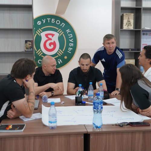Семейде UEFA B бапкерлік курсының кезекті модулі аяқталды