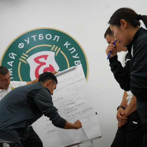 Семейде UEFA B бапкерлік курсының кезекті модулі аяқталды