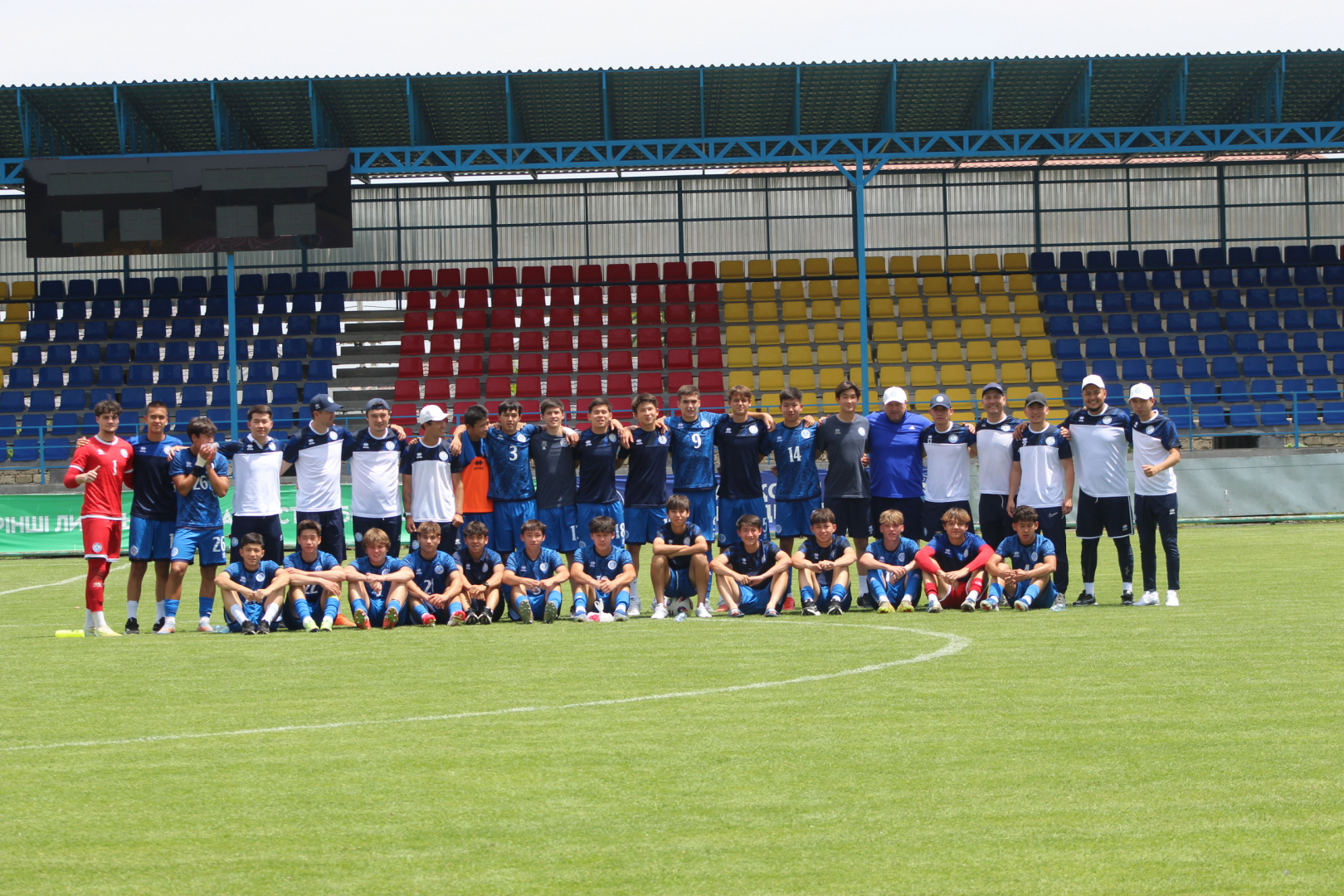 Қазақстан U-16 құрамасы Қырғызстаннан ірі есеппен басым түсті
