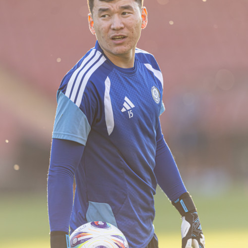 Фоторепортаж с тренировки сборной Казахстана перед товарищеским матчем против Армении