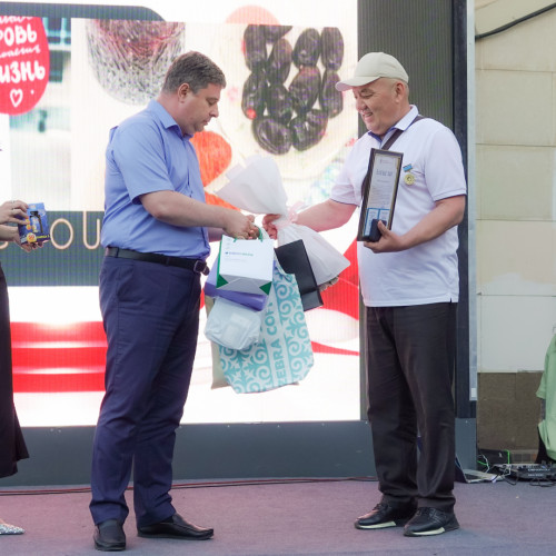 ҚФФ Дүниежүзілік донор күніне арналған іс-шараға қатысты