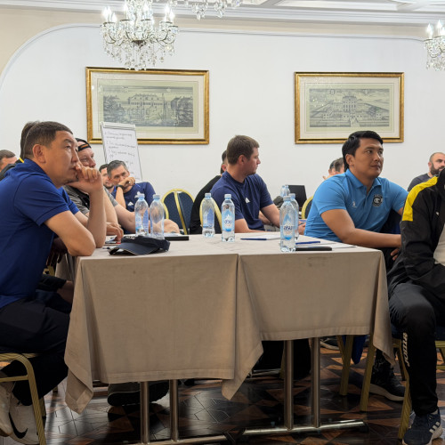 Астанада UEFA B бапкерлік курсының кезекті модулі аяқталды