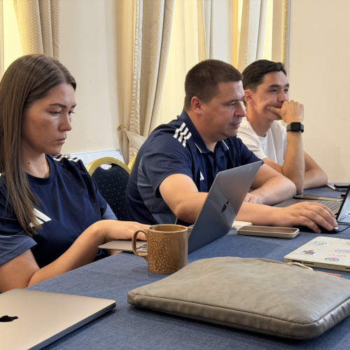 Астанада UEFA B бапкерлік курсының кезекті модулі аяқталды