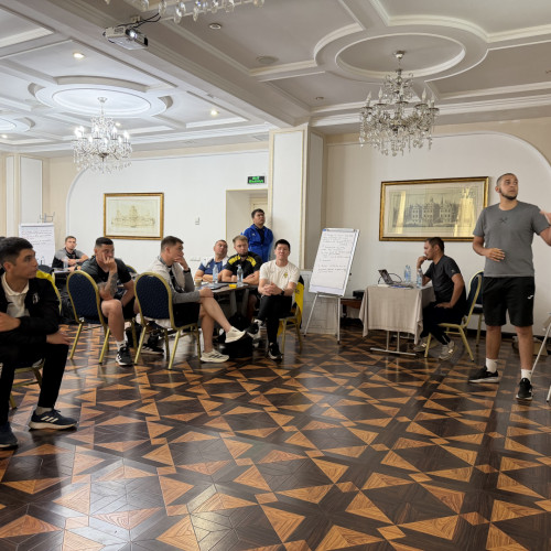 Астанада UEFA B бапкерлік курсының кезекті модулі аяқталды