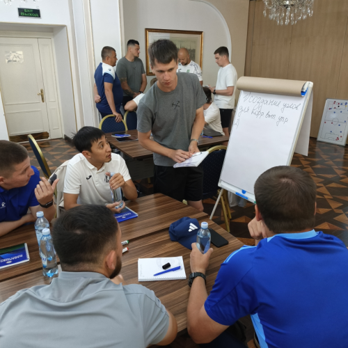 Астанада UEFA B бапкерлік курсының кезекті модулі аяқталды