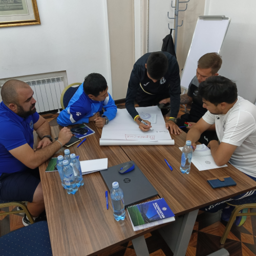 Астанада UEFA B бапкерлік курсының кезекті модулі аяқталды