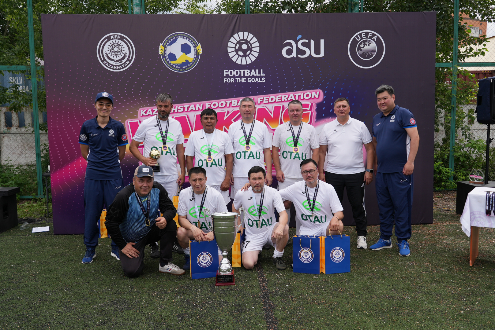 Көкшетауда Walking Football Challenge – «Көкшетау Аңыздары» турнирі өтті