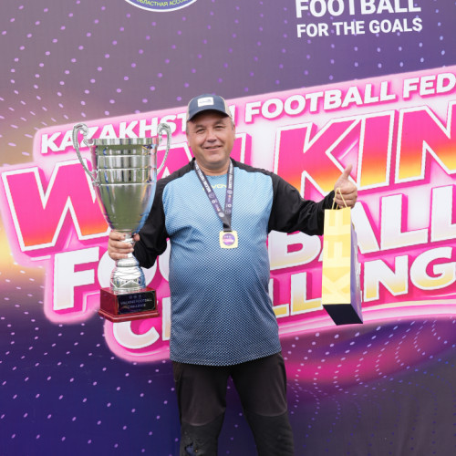Көкшетауда Walking Football Challenge – «Көкшетау Аңыздары» турнирі өтті