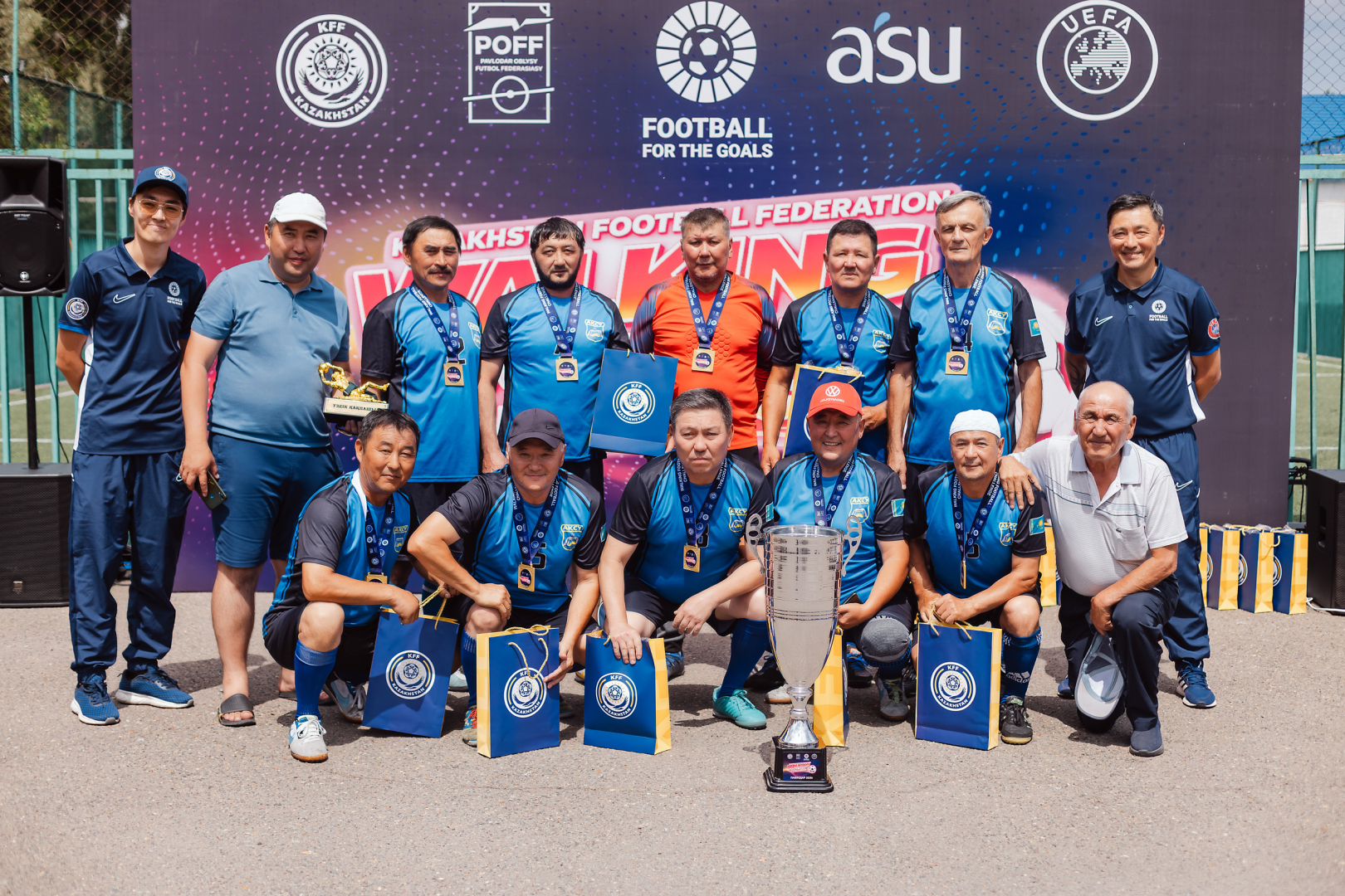 Павлодарда Walking Football Challenge «Павлодар Аңыздары» турнирі өтті